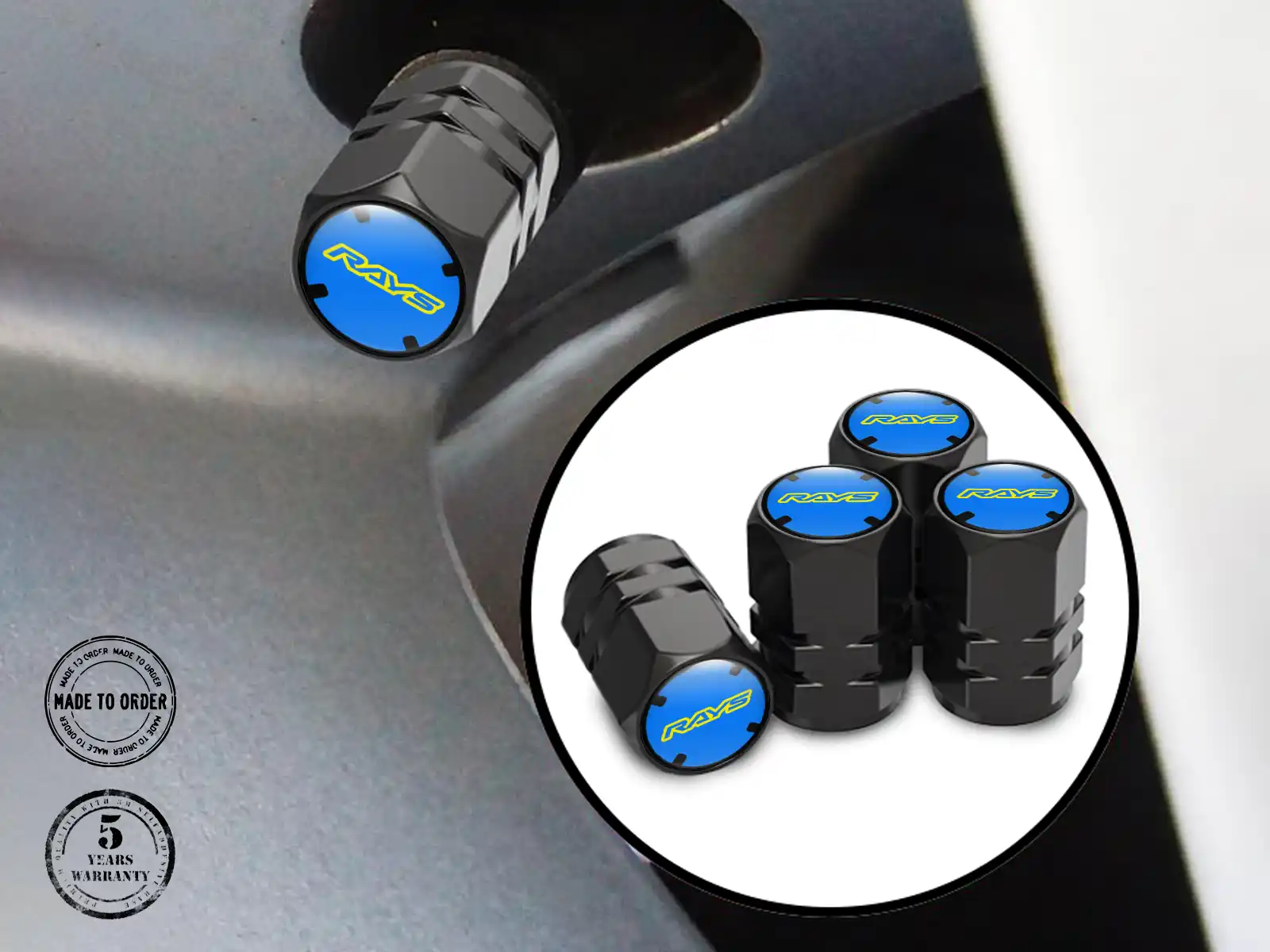 Rays Cappelli stelo Camion Costruzione Robusta